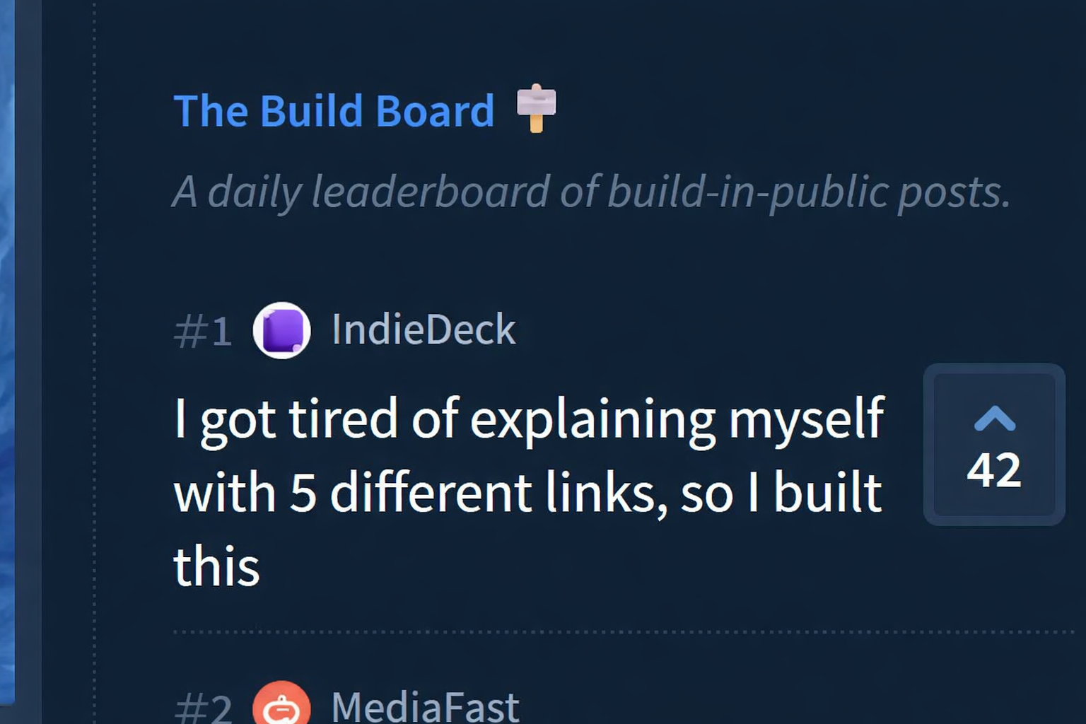 Testimonial screenshot